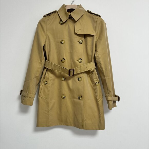 Burberry Short Chelsea Heritage Trench Coat - Picture 4 of 15